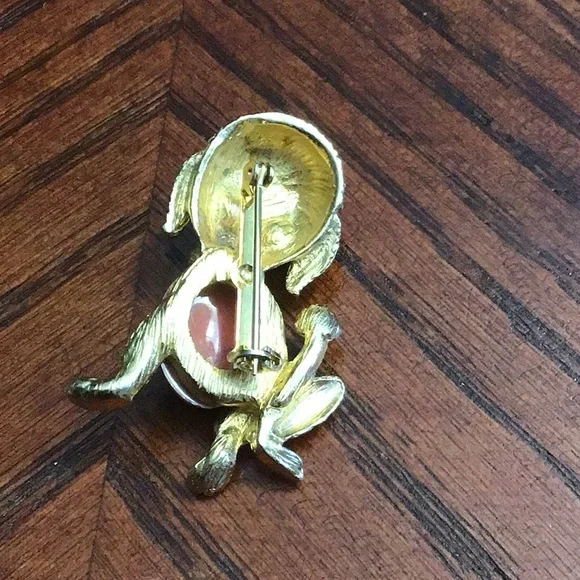 Rare Vintage Jelly Belly Brooch w/Movable Eyes